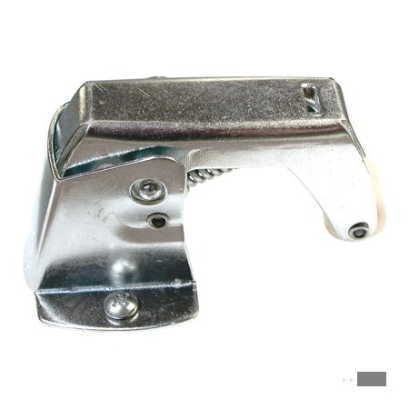 Prime-Line 1-3/4 in. Zinc-Plated Steel Construction Screen Door Spring-Loaded Catch with No-Mar Rollers K 5051